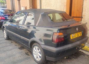 À vendre VW Golf cabriolet