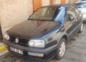À vendre VW Golf cabriolet